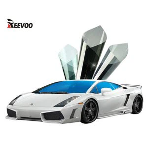 Aukštos kokybės karščiui atspari automobilio langų automatinė apsaugos nuo saulės atspalvio plėvelė