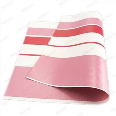 250D PVC laminuotas dryžuotas brezentas